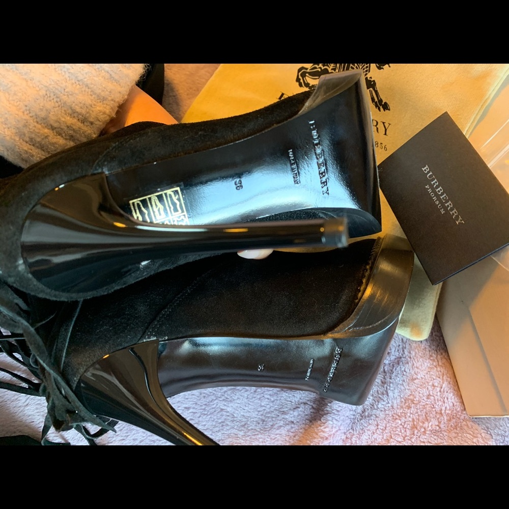 BURBERRY Nadie suede booties size 36 BRAND NEW!!! - Picture 3 of 5